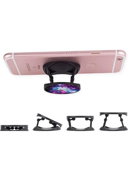 XKZJB1ZA0106 Lüks Katlanabilir Telefon Parmak Yüzük Tutucu Telefon Braketi Standı Soket Telefon Tutucu iPhone Samsung Xiaomi Mobilephone Tutucu (Yurt Dışından) fırsatları