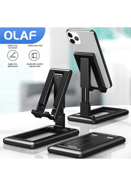 Pembe Olaf Cep Telefonu Tutucu Standı iPhone Xiaomi Ayarlanabilir Tablet Katlanabilir Masa Cep Telefonu Standı Akıllı Telefon Tutucu iPad Için (Yurt Dışından) indirimleri