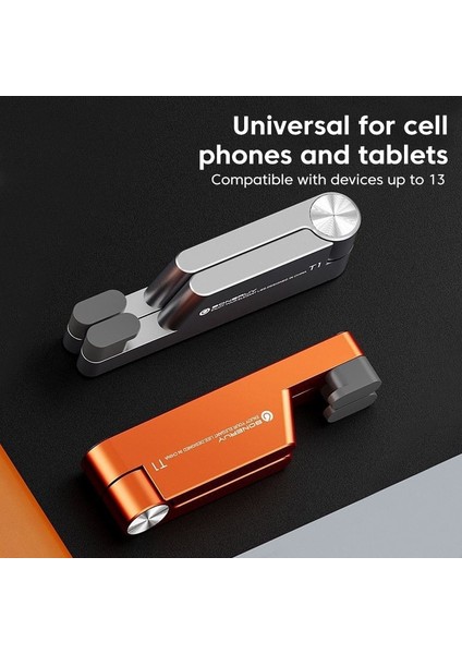 Siyah Alüminyum Taşınabilir Katlanır Masa Montaj Tutucu Evrensel Mini Döner Braket Cep Telefonu Beşiği Cep Telefonu iPad Için Katlanabilir Stand (Yurt Dışından) fırsatları