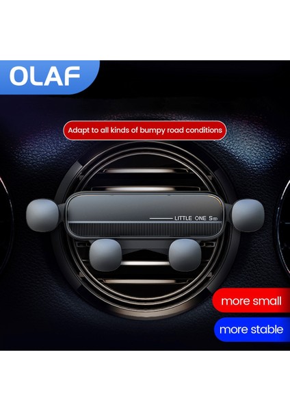 XC-S02 Siyah Yerçekimi Araba Cep Telefonu Tutucu Standı Hava Firar Gps Klip Smartphon Desteği iPhone 13 12 Xiaomi Cep Telefonu Montaj Standı Arabada (Yurt Dışından) fiyatları