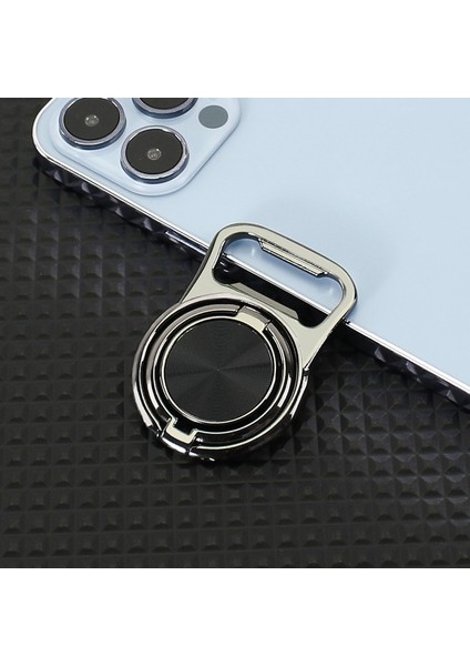Siyah 2022 Yeni Akıllı Telefon Parmak Yüzük Manyetik Destek Metal Mobil Tutucu 360 Derece Telefon Kavrama Standı Iphone Ipad Tablet Tutacağı (Yurt Dışından)
