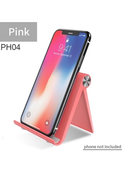 Pembe Olaf Telefon Tutucu Standı Cep Telefonu Desteği iPhone 14 Xiaomi Samsung Huawei Tablet Tutucu Akıllı Telefon Masaüstü Tutucu Standı (Yurt Dışından)