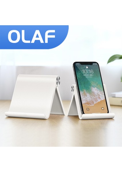 Pembe Olaf Telefon Tutucu Standı Cep Telefonu Desteği iPhone 14 Xiaomi Samsung Huawei Tablet Tutucu Akıllı Telefon Masaüstü Tutucu Standı (Yurt Dışından) fırsatları