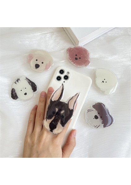 G Sevimli Karikatür Köpek Cep Telefon Tutucu Kavrama Tok Standları Halka Genişleyen Tutucu Parmak Braketi Taban Halkalı Telefon Kılıfı Aksesuarları Braketi (Yurt Dışından) modelleri