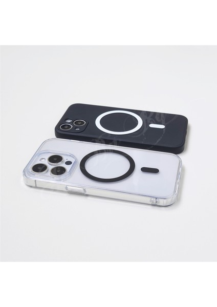 2 Navyblue 2 Adet Metal Halka Etiket Magsafe Manyetik Kablosuz Şarj Cihazı iphone 14 Pro Max 13 12 Mini Evrensel Mıknatıslı Araç Tutucu Plaka (Yurt Dışından)