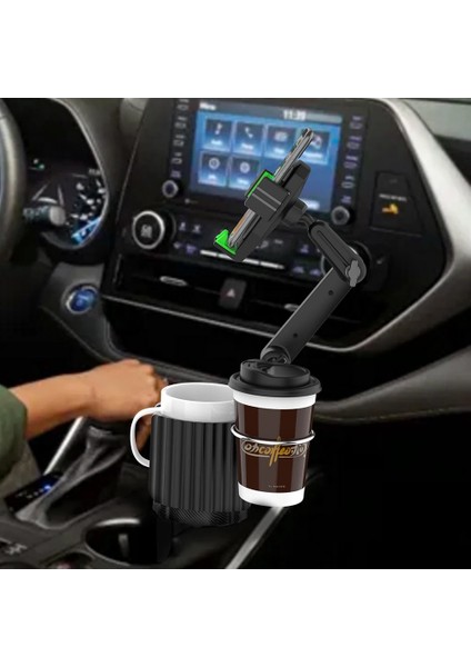 Yeşil Araba Bardak Tutucu Içme Şişesi Tutucu Cep Telefonu Standı Organizatör Cep Telefonu Dağı Oto Araba Şekillendirici Aksesuarları Bmw Lada Için (Yurt Dışından) fırsatları