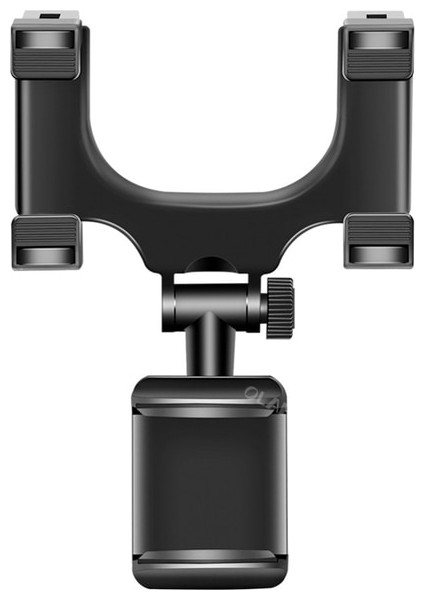 Siyah Araç Tutucusu Olaf Araba Dikiz Aynası Telefon Tutucu Montaj Standı 360 Dönebilen Araba Gps Ayarlanabilir Cep Telefonu Tutucu Araba Araba Aksesuarları (Yurt Dışından)