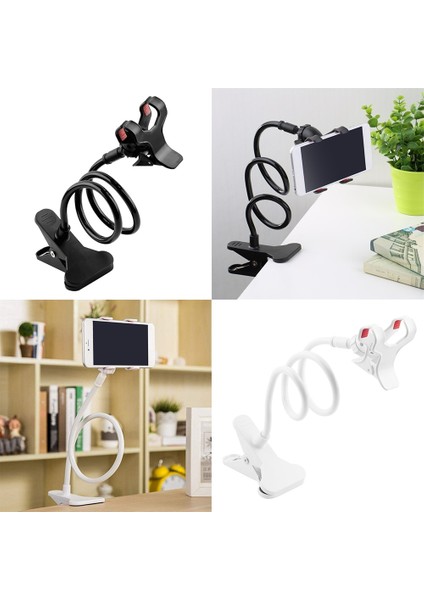 Mor Cep Telefonu Tutucu Evrensel Akıllı Telefon Kelepçesi 60CM Pençe Klipsi Esnek Çubuk Mafsallı Destek Braketi 360° Ayarlanabilir Tembel Stand (Yurt Dışından) indirimleri