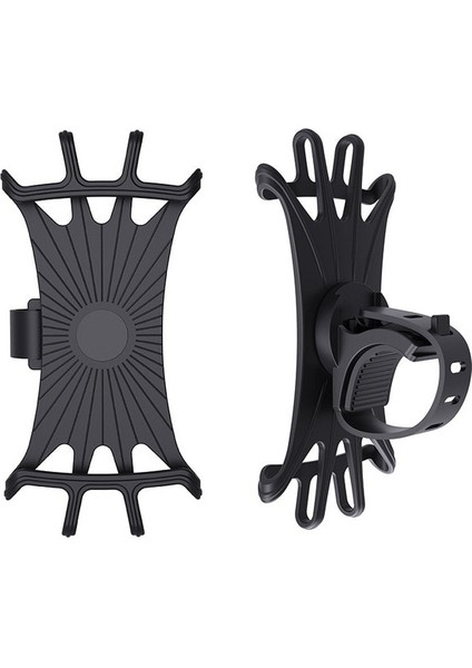 001 Yeni Bisiklet Cep Telefonu Tutucu Güvenli ve Dayanıklı Cep Telefonu Evrensel Tutucu Dikey Ekran Engelsiz Cep Telefonu Tutucu (Yurt Dışından)