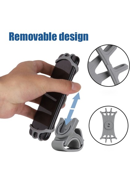 001 Yeni Bisiklet Cep Telefonu Tutucu Güvenli ve Dayanıklı Cep Telefonu Evrensel Tutucu Dikey Ekran Engelsiz Cep Telefonu Tutucu (Yurt Dışından) fırsatları