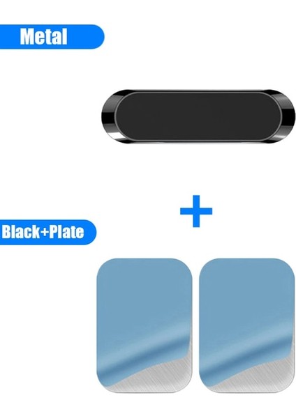 Menekşe Manyetik Araç Telefonu Tutucu Mıknatıslı Montaj Cep Cep Telefonu Standı Telefon Gps Desteği iPhone Xiaomi Huawei Samsung Için Araç Tutucu (Yurt Dışından)