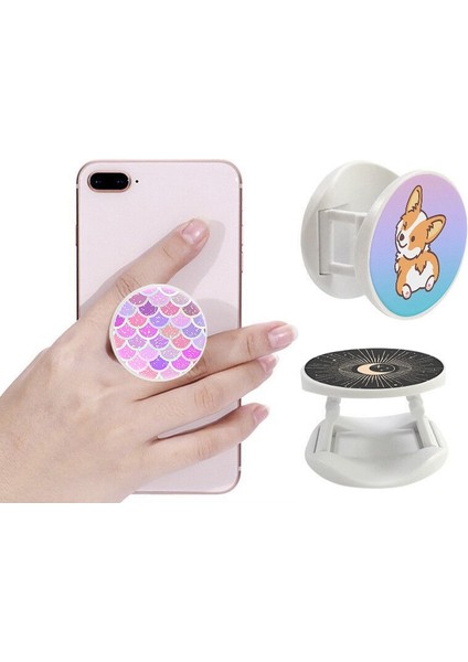 C10 Telefon Tutucu Mandala Çiçek Katlanabilir Parmak Yüzük Cep Telefonu Kavrama Tok Tutucu Cep Telefonu Standı Aksesuarları Telefon Kavrama Tok (Yurt Dışından) fırsatları