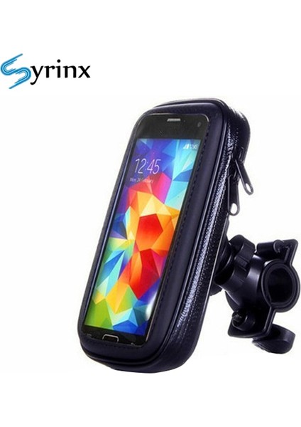 L Boyutu Bisiklet Motosiklet Telefon Tutucu Su Geçirmez Bisiklet Telefon Kılıfı Çanta iPhone x 11 Açık Sürme Mobil Standı Desteği Scooter Kapak (Yurt Dışından) fırsatları