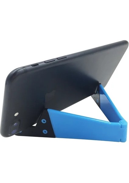 B-Blue Ayarlanabilir Telefon Tutucu Evrensel Katlanabilir Masa Tutucu Iphone 13 12 11 Pro Samsung Huawei Xiaomi Redmi Tablet Tutucu Seyahat (Yurt Dışından)