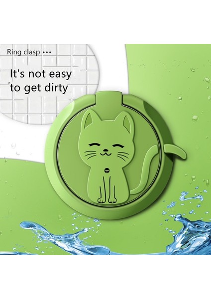 Lavanta Gri Sevimli Kedi Metal 360 Derece Döndürme Parmak Yüzük Telefon Tutucu Telefon Zil Tutucu Yüzükler Telefon Manyetik Braket Için Sevimli Hücre Kavrama Soketi (Yurt Dışından) modelleri