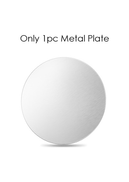 1 Adet Metal Plaka Araç Telefonu Tutucu iPhone Telefon Için Arabada Mobil Destek Tabletler ve Akıllı Telefonlar Için Manyetik Telefon Montaj Standı Destek Telefone (Yurt Dışından)