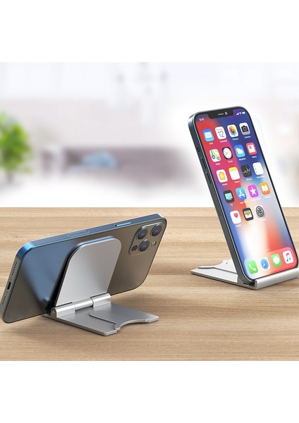 Siyah Cabletıme Katlanabilir Cep Telefonu Standı Ayarlanabilir Tutucu Akıllı Telefon Için Taşınabilir Samsung Xiaomi iPhone Masa Tutucu C415 (Yurt Dışından) fırsatları