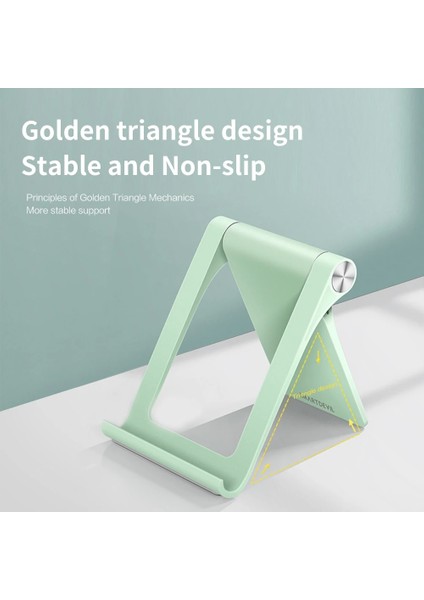 Beyaz 2 Smartdevil Telefon Tutucu Masaüstü Standı iPhone Xiaomi Samsung iPad Cep Telefonu Tablet Standı Evrensel Braketi Katlanabilir Destek (Yurt Dışından)