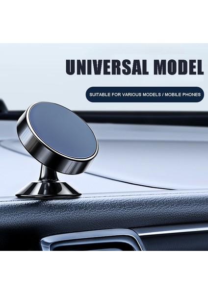 Siyah Manyetik Araç Telefonu Oto Tutucu Celular Mıknatıs Montajlı Cep Telefonu Standı Telefon Gps Desteği iPhone 13 12 Xiaomi Huawei Samsung (Yurt Dışından) fiyatları