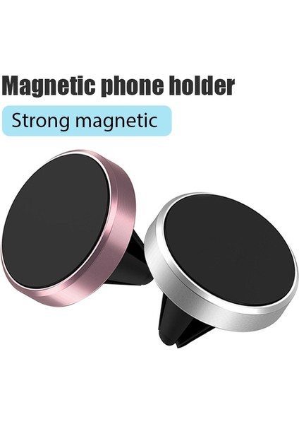 1 Altın 1 Gül Altın 2 Adet Evrensel Manyetik Araç Telefonu Tutucu Mobil Hücre Hava Firar Dağı Mıknatıs Gps Arabada Standı iPhone Xiaomi Huawei Samsung Için (Yurt Dışından) modelleri