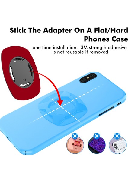 1 Kırmızı Set 2 Redpatch Telefon Braketi Mtb Bisiklet Scooter Için Motosiklet Navigasyon Bisiklet Tutucu Xiaomi iPhone Için 360° Döndürülebilir Güvenlik Kilidi Braketi (Yurt Dışından)
