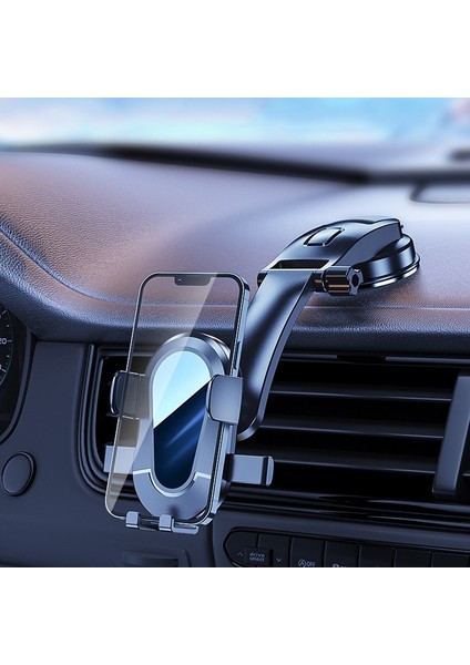 Zd-C2 Hava Firar Siyah Dashboard Araç Telefonu Tutucu Cep Telefonu Montaj Standı 360 Rotasyon Hava Firar Gps Braketi iPhone 13 12 Samsung Telefon Tutucular Arabada (Yurt Dışından) fiyatları