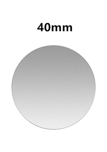 1 Adet Gümüş 40X40MM Uslıon Manyetik Metal Plaka Manyetik Araç Telefonu Tutucu Evrensel Demir Sac Etiket Cep Telefonu Standı Mıknatıs Tutucu Montaj (Yurt Dışından)