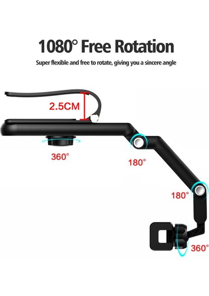 Dikiz Aynası Gri Araç Telefonu Tutucu 360° Dönebilen Destek Cep Telefonu Tutucu Araba Gps Dvr Güneşlik Dikiz Aynası Çok Fonksiyonlu Braket Otomatik (Yurt Dışından) indirimleri
