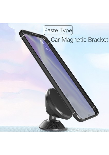 Sadece Metal Plaka Araç Telefonu Tutucu Manyetik Evrensel Mıknatıslı Telefon Montaj iPhone x Xs Max Samsung Arabada Cep Cep Telefonu Tutucu Standı (Yurt Dışından) indirimleri