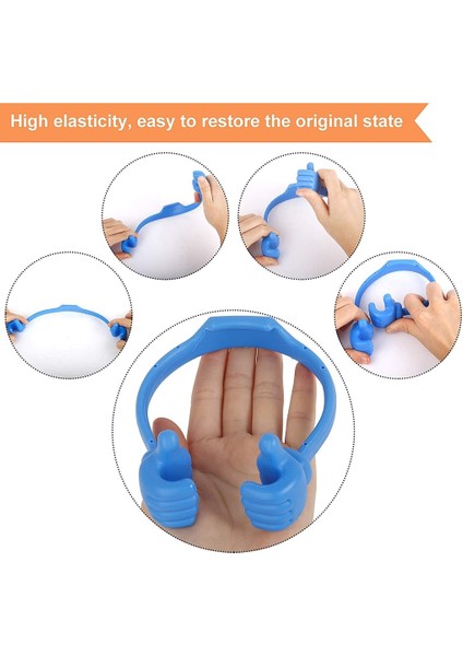 Fuşya Yüksek Kaliteli Masa Cep Telefonu Tutucusu Başparmak Telefon Tutucu Tablet Tutucu Iphone 13 12 Pro Samsung Huawei Için Tembel Braket Desteği (Yurt Dışından) modelleri