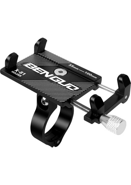 Siyah Bisiklet Scooter Alüminyum Alaşımlı Cep Telefonu Tutucu Dağ Bisikleti Braketi Cep Telefonu Standı Bisiklet Aksesuarları (Yurt Dışından) indirimleri