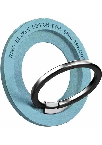 Dönebilen Manyetik Akıllı Telefon Standı Mıknatıs Metal Parmak Yüzük Tutucu Desteği Magsafe Kablosuz Şarj iphone 13 Soket (Yurt Dışından)