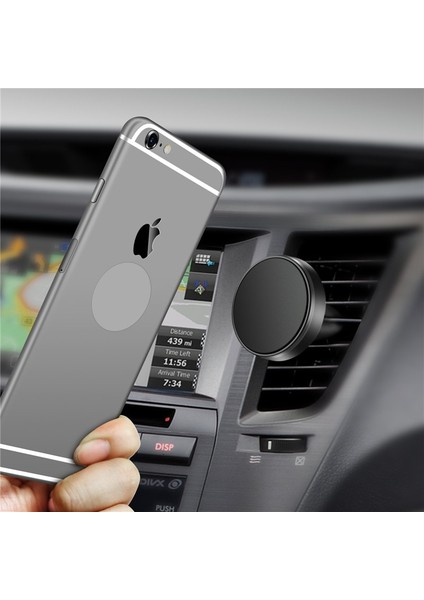 Altın Metal Manyetik Araç Telefonu Tutucu Standı iphone 11 Xiaomi Mi Note 8 Redmi Note 8 Mini Hava Firar Sabitleme Kıskacı Mıknatıs Standı Tutucu (Yurt Dışından) modelleri