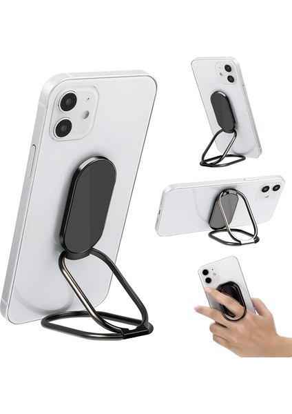 Altın Telefon Zil Tutucu Parmak Kickstand 360 Derece Döndürme Metal Cep Telefonu Zil Kavrama Manyetik Araç Tutma Için Katlanabilir Cep Telefonu Standı (Yurt Dışından) fiyatları