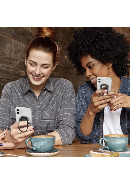 Altın Telefon Zil Tutucu Parmak Kickstand 360 Derece Döndürme Metal Cep Telefonu Zil Kavrama Manyetik Araç Tutma Için Katlanabilir Cep Telefonu Standı (Yurt Dışından) fırsatları