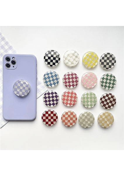 Yeşil Kore Tarzı Telefon Tutucu Kavrama Griptok Hava Kesesi Dama Tahtası Bitki Modelleme Cep Telefonu Parmak Braketi Cep Telefonu Aksesuarları (Yurt Dışından) indirimleri