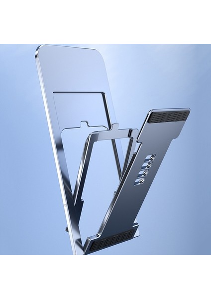 Siliver Katlanabilir Cep Telefonu Masaüstü Telefon iPad iPhone Samsung Için Standı Masa Tutucu Ayarlanabilir Masa Braketi Akıllı Telefon Standı (Yurt Dışından) fiyatları