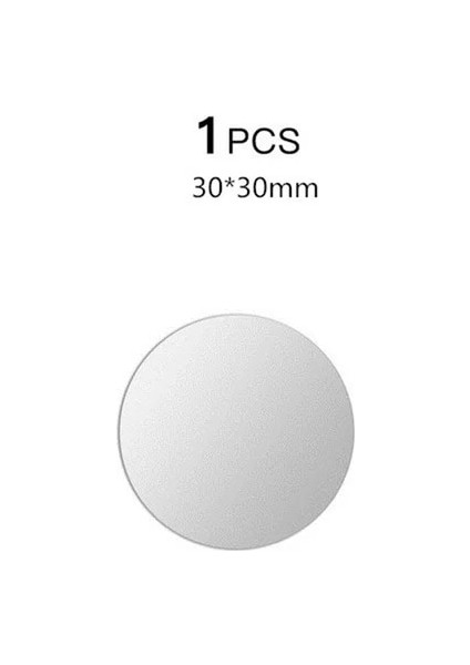 1 Adet Gümüş 1 Adet/3 Adet/5 Adet 30X0.3MM Etiket Metal Plaka Disk Demir Sac Mıknatıs Için Cep Telefonu Tutucu Manyetik Araç Telefonu Standı Tutucular (Yurt Dışından)