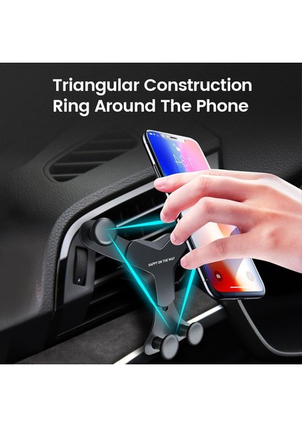 Kırmızı Olaf Yerçekimi Araç Tutucu Telefon Hava Firar Sabitleme Kıskacı Cep Telefon Standı Akıllı Telefon Gps Desteği iPhone Xiaomi Samsung Poco (Yurt Dışından) fiyatları