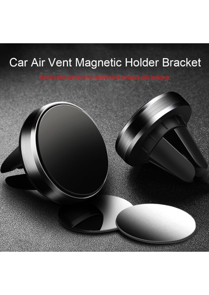 Pembe Evrensel Manyetik Araç Telefonu Tutucu Arabada Standı iPhone x Samsung Için Mıknatıs Hava Firar Dağı Cep Cep Telefonu Desteği Gps (Yurt Dışından) fırsatları