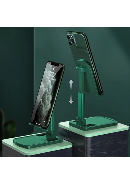 Kırmızı Katlanabilir Cep Telefonu Tutucu Masaüstü Desteği Evrensel Telefon Standı Ayarlanabilir Döner Braket IPhone Samsung Için Akıllı Telefon Standı (Yurt Dışından) fırsatları