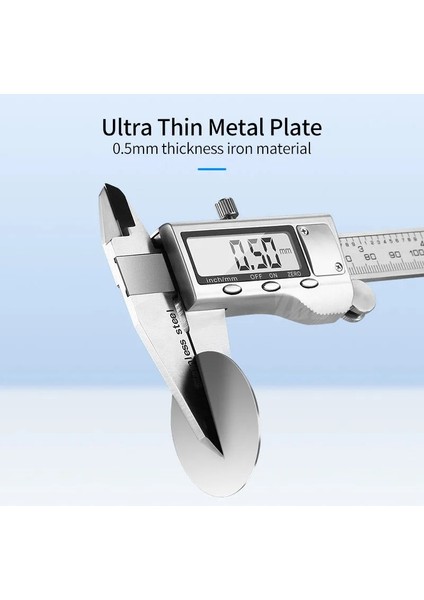 04 10 Adet Manyetik Metal Plaka Araç Telefonu Tutucu Evrensel Sac Demir Disk Etiket Montaj Cep Telefonu Mıknatıs Standı iPhone Için (Yurt Dışından) indirimleri
