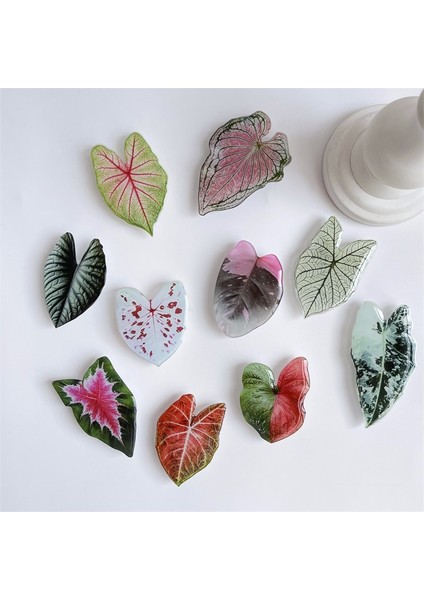 16 Yeni Lüks Parlak Simülasyon Yaprak Kavrama Tok Cep Telefonu Braketi Parmak Yüzük Desteği Katlanabilir Soket Griptok Braketi (Yurt Dışından) indirimleri