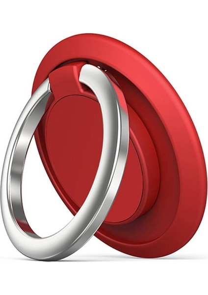 A19-RED Cep Telefonu Parmak Yüzük 360 Derece Dönebilen Akıllı Telefon Standı Tutucu iPhone 8 7 6 6 S 5 Samsung Huawei Araca Montaj Standı (Yurt Dışından)