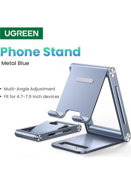 Telefon Standı Ugreen Telefon Tutucu Standı Alüminyum Cep Telefonu Standı Tablet Standı Desteği Cep Telefonu iPhone 13 12 Xiaomi Samsung Huawei (Yurt Dışından)
