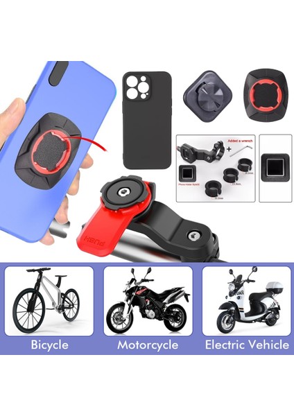 1 Adet Tutucu Etiket Ayarlanabilir Motosiklet Bisiklet Telefon Tutucu Mtb Bisiklet Gidon Bisiklet Cep Telefonu Standı Desteği Hızlı Takma/ayırma Bisiklet Aksesuarları (Yurt Dışından) modelleri
