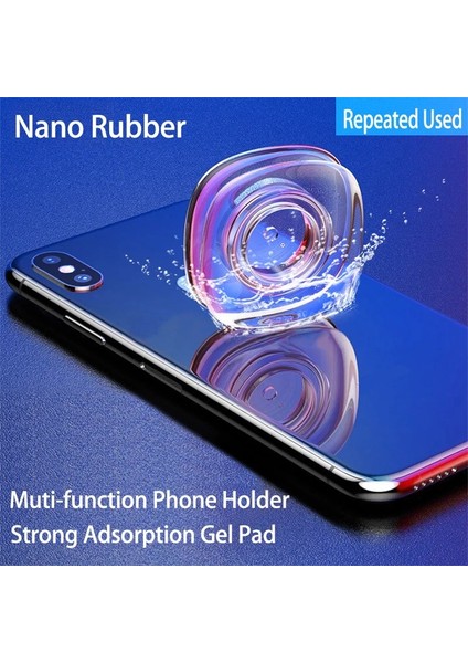 Stil 4 Evrensel Sihirli Nano Çıkartmalar Hiçbir Iz Sihirli Nano Rahat Macun Lastik Pedi Duvar Çıkartmaları Mutfak Araç Telefonu Tutucu Jel Macun (Yurt Dışından) modelleri