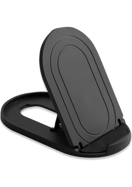 D2-Black Evrensel Katlanabilir Masa Telefonu Tutucu Montaj Standı Samsung S20 Artı Ultra Not 10 IPhone 11 Cep Telefonu Tablet Masaüstü Tutucu (Yurt Dışından)