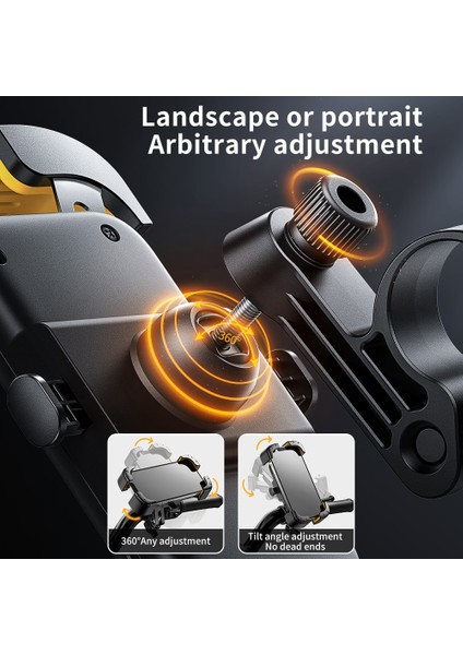 S2 Beyaz Smartdevil Bisiklet Telefon Tutucu 360° Görünüm Evrensel Bisiklet Telefon Tutucu 4.7-7.2 Inç Cep Telefonu Standı Darbeye Dayanıklı Braket Klip (Yurt Dışından) fırsatları