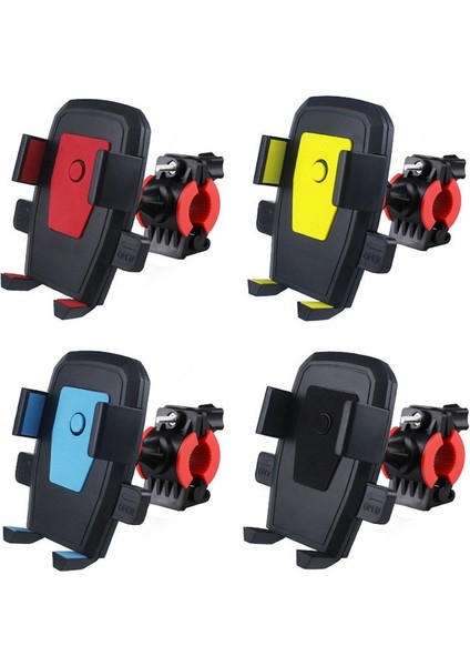 Kırmızı Motosiklet Bisiklet Telefon Tutucu Standı Otomatik Kilit Moto Cep Telefonu Tutucu Motorlu Bisiklet Gidon Klip Standı Gps Montaj Braketi (Yurt Dışından) fiyatları